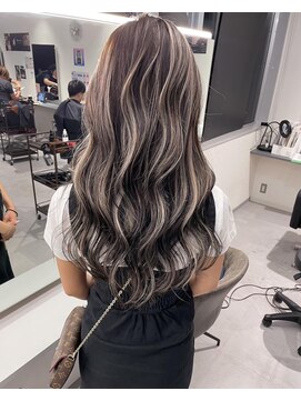 キング 梅田(K!ng) 【梅田】ハイライトカラー髪質改善カラー髪質改善トリートメント