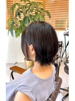 チリンバイロストシティー(Chillin by LOSTCITY)&nbsp;外ハネくびれボブ髪質改善ショートボブ