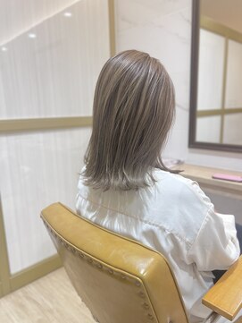 ラポールヘアー(rapport hair) gradation silver ash color*