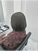 髪質改善/暗めオリーブアッシュカラー