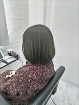 シャルメ 亀有(CHARMER) 髪質改善/暗めオリーブアッシュカラー