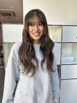 ステア ケース(stair case)&nbsp;スーパーロング　バレイヤージュ　ハイライト　地毛残し　暗め