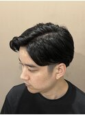 七三分けナチュラルスタイル