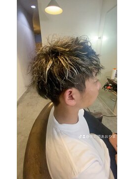 アナログノイ(analog noi) メンズツイストパーマ&メッシュ