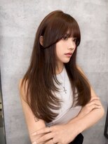 リリー(Lilley)&nbsp;【西村光平】艶カラー/前髪顔周り/韓国ヘア