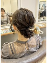 ネオリーブアイム 横浜西口店(Neolive aim)&nbsp;お呼ばれシニヨンスタイル【横浜】nana