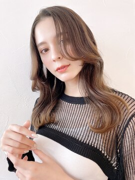 アルバム 新宿(ALBUM SHINJUKU) くすみベージュ透明感カラー秋色オリーブカラー_69255