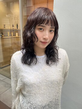 メルト 西梅田店(melt) #大人ミディアム　＃レイヤーパーマ