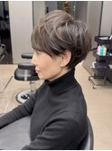 30代40代50代小顔似合わせカットくびレイヤーエモージュ大人可愛