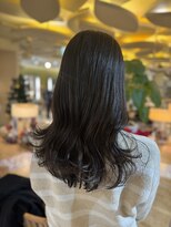 ヘアラウンジ ビーチ 青山 外苑前(hair lounge BEACH) ブリーチなしで透けるアイスグレージュ