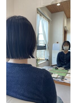 ハニーヘアー 掛川店(HONEY HAIR) パツッとボブ
