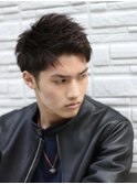 アップバング/ビジネスカジュアル/黒髪