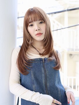 エムスラッシュ アヴェダ 自由が丘(M.SLASH AVEDA) サラサラ/艶髪/シャギー/ロングレイヤー/ストレート/自由が丘