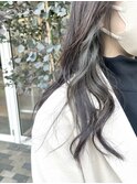 ピアスカラー/グレージュ/大人かわいい/髪質改善