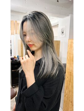 レーベル(LABEL) グレージュバレイヤージュ