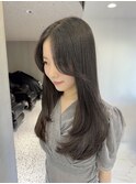 レイヤー 髪質改善 地毛風カラー