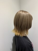 ルルバイアズール 草加店(LULU by azule)&nbsp;ツートンカラー，ホワイトベージュ，イエロー【草加】