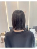 ロンドリゼル 札幌(Lond RiseL) オリーブグレー/前髪/ボブ/マロンベージュ/レイヤーカット/小顔