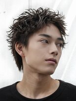 フィフス トウキョウ (fifth TOKYO)&nbsp;渋谷ルーズパーマアップバングヘアメンズカットスパイキーパーマ