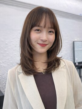 ガーデントウキョウ(GARDEN Tokyo) 大人ガーリー/ミディアムレイヤーカット/似合わせカット