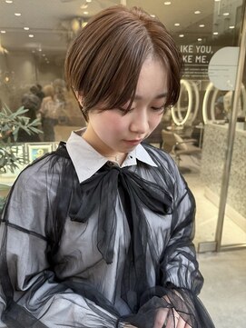 マイル 渋谷(mile) まろやかベージュ / ハンサムショート