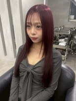 サムシング(Something.)&nbsp;ボルドーカラー/暖色/ロング