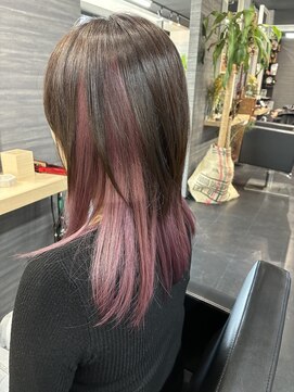 ソア(Soi) インナーカラー　金沢文庫/髪質改善/デザインカラー