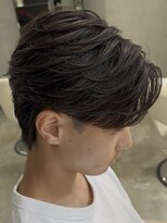 エデアンホンテン メンズサロン(EDEAN 本店 (旧:EDEAN 上通)) 熊本フェザーパーマ ニュアンスパーマ 刈り上げセンターパート