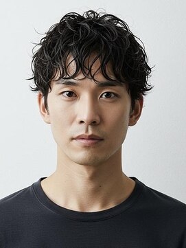 ミキ 中崎(MIKI) メンズニュアンスパーマ刈り上げ