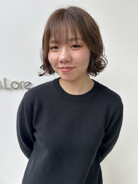 フォークロア 本店(Folk Lore) ボブパーマ/ベージュ