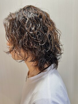 エイトノット(eight knot) サーフカール×シャドウパーマ/20代30代40代/名取/美田園/岩沼