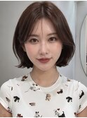 韓国ボブ20代30代40代大人ミディアムレヤー髪質改善【表参道】