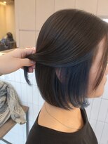 リールヘアー 久留米店(rire hair) 20代30代40代インナーカラー ボブ