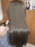 透明感カラー+バイカルテ5stepトリートメント