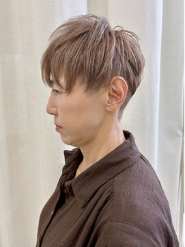 エダメ(EDAME) 大人ショート/刈り上げショート/白髪ヘア