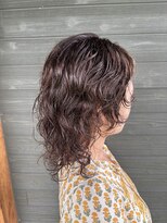 ロク(6)&nbsp;クセ毛を味方にしたマレットカット