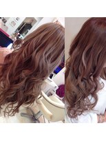 ヘアーラブジュエル(Hair Love JEWEL) ピンクアッシュカラーでautumnカラーに♪