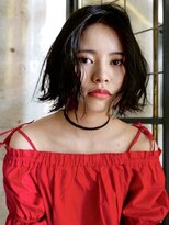 ブロック ジャポン(bloc japon)&nbsp;アンニュイなくせ毛風ナチュラルボブ・ロブ・デジタルパーマ