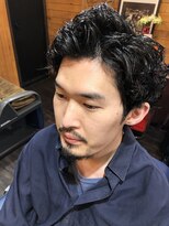カイバーバーバイウッズ(Kai Barber by woods)&nbsp;men's cut perm