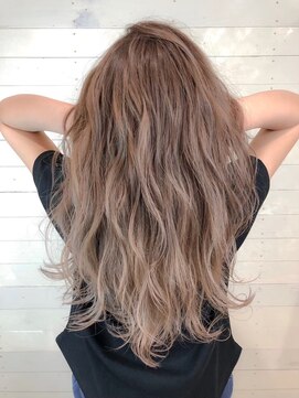 ルノン フィージュ(LUNON fieju) 【LUNON　fieju】くすみベージュ×ハイライト