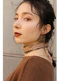 編み込みクラシカルヘアセット