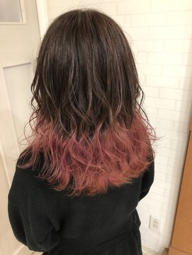 コレロ ヘアー(KORERO hair) ピンク×グラデーション