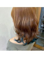 レガロヘアアトリエ(REGALO hair atelier) インナーカラー／ブルー