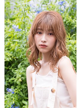 エース (ACE) ACE オレンジベージュ×巻髪