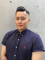 タケシズバーバー(BARBER) 七三オールバックスキンフェード