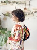 成人式ロケーションフォトヘアセット