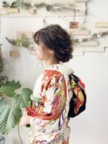 成人式ロケーションフォトヘアセット