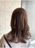 ≪ ナチュラルブラウン × ラフスタイル ≫レイヤーセミロング☆