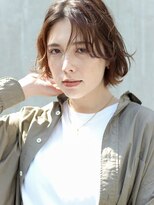 メイクス 表参道(MAKE'S omotesando)&nbsp;【堀口】ハニーベージュ/ショートボブ/前髪/イメチェン