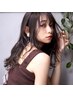 【巻き髪風】デジタルパーマ+cut+3STEPトリートメント￥15000→